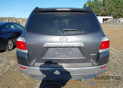 2012 Toyota Highlander Limited V6 from USA, damaged, VIN 5TDDK3EH1CS171305